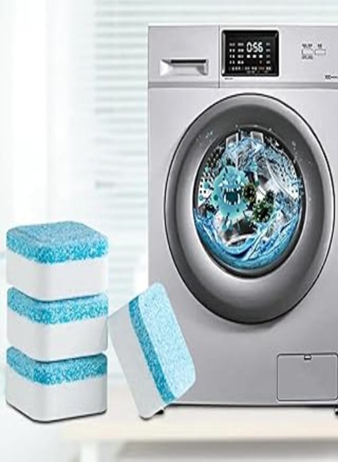 Generic Washing Machine Effervescent Tablets - Pack of 12 Deep Cleaning, Deodorizing & Pollution Removal, Now Exclusive in 床 Catkit 