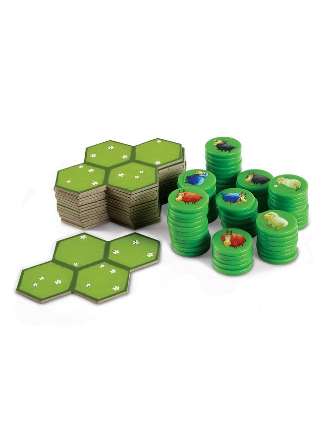 blue orange Tabletop Strategy Game, Area Control Board Game, for Kids Teens Family Adults Couples Game Nights, 2-4 Players, Ages 7+, Battle Sheep by Blue Orange Games - Image 5