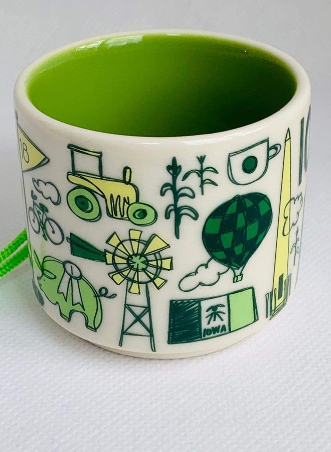 Starbucks فنجان زينة من سلسلة ستاربكس "كنت هناك" - آيوا 2 أونصة - Image 3