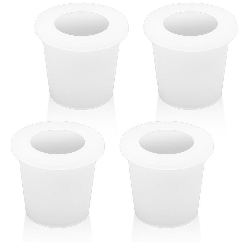 CANIPHA CANIPHA 4Pcs Patio Table Umbrella Hole Ring Plug, Silicone Pool Umbrella Sleeve Stabilizer Cone Wedge, Umbrella Table  - Image 1