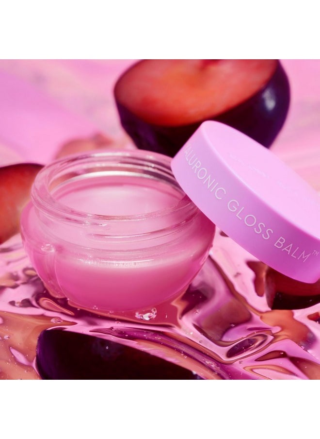 GLOW RECIPE - Plum Plump Hyaluronic Gloss Balm Long Lasting Lip Gloss For Dry, Parched Lips Flavored Lip Balm For Instant Hydration With A Glossy Finish Hyaluronic Acid & Raspberry Extract (15Ml) - Image 1