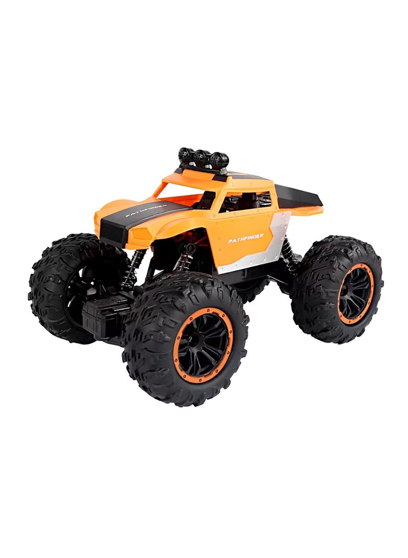 Toyland RC Car 2.4Ghz 4WD Remote Control Car 1:20 RC Rock Crawler with LED Lights All Terrain Off-Road Truck Climbing Car - Image 1