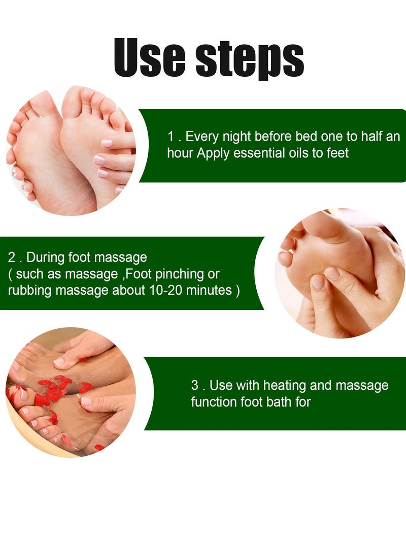 Height growth care oil, plant heightening essential oil, plantar acupoint stimulation, healthy massage essential oil 30 ml