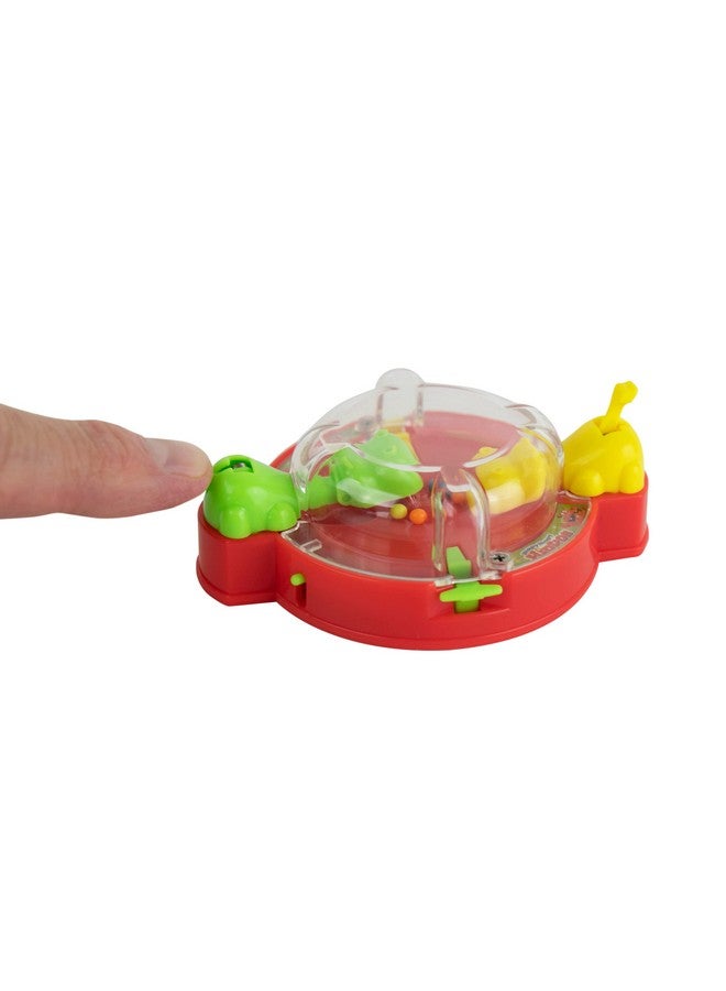 Worlds Smallest World's Smallest Hungry Hungry Hippos, Super Fun for Outdoors, Travel & Family Game Night, Multicolor, Miniature - Image 1