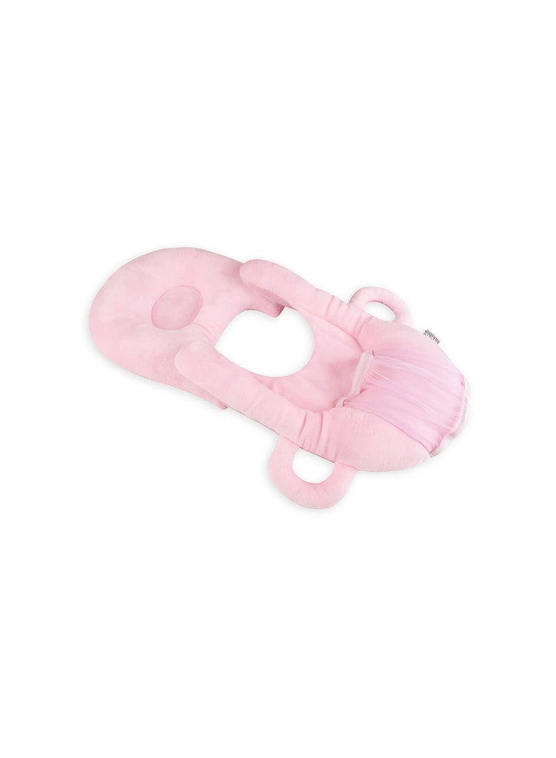 Dual Purpose Nursing Baby Pillow Comfortable Support with Detachable Convenience and Bottle Pocket - Image 1