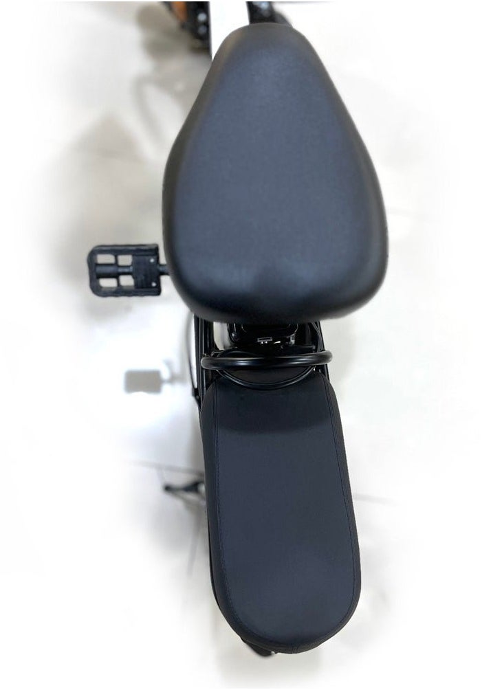 Crony F6 Electric Folding Bike 14 inch folding electric bicycle mini battery car small electric car instead of lithium battery  - Image 4