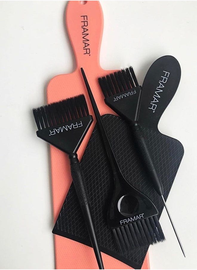 framar - Framar Foil/Balayage Board and Paddle Set for Hair Bleach, Hair Dye - Long board and short board – Coloring Set - 2 Pack - Image 1