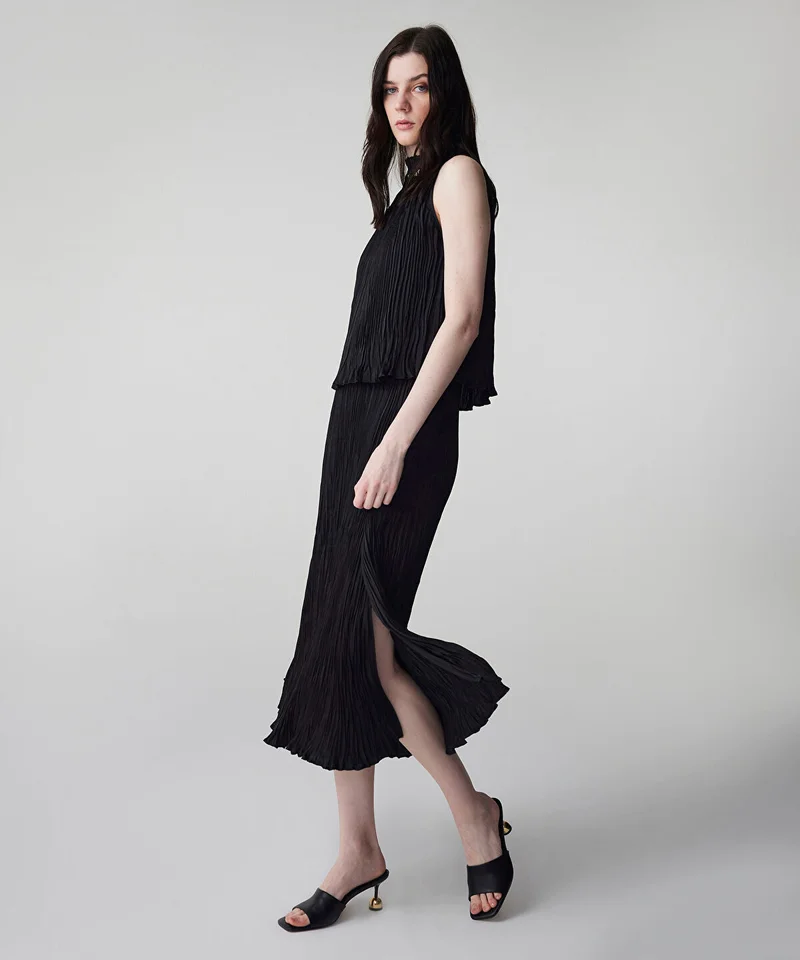 Ipekyol  Textured Embellished Dress for Women | Best Price UAE
