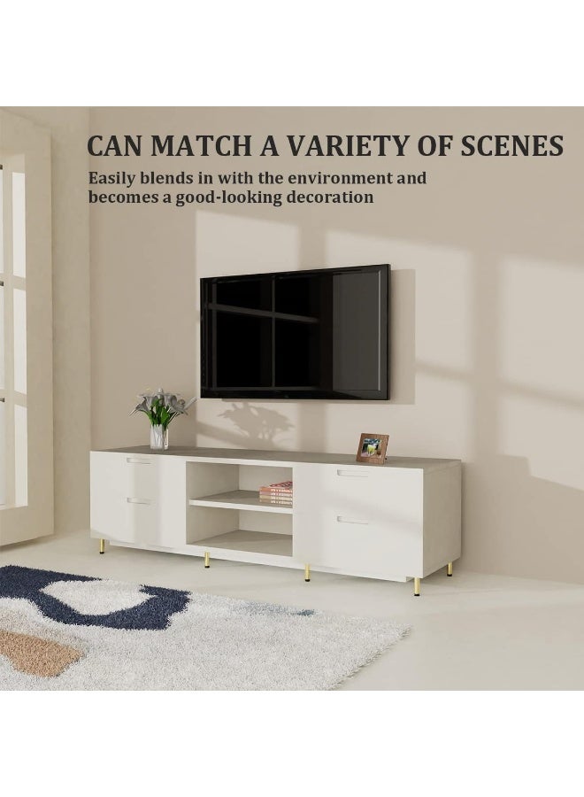 أثاث ساقين 6 بوصة ، معدنية أريكة ساقين مجموعة من 4 ساقين ملابس ذهبية للكابينة الجانبية أريكة أريكة عثمانية (6 "/ 15 سم ، الذهب) - Image 4