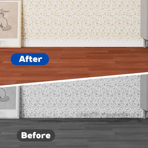 COUKIU Flexible Baseboard Molding Trim, Peel and Stick Rubber Wall Base Moulding Trim, 4 Inch x 10 Feet Self-Adhesive Vinyl Cove Base (Extra White) - Image 3