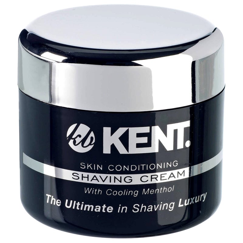 Kent SCT2 Shaving Cream Foam - Men's Cooling Menthol Shaving Cream, Perfect for Travel or Home, Gentle on Sensitive Skin - Image 1
