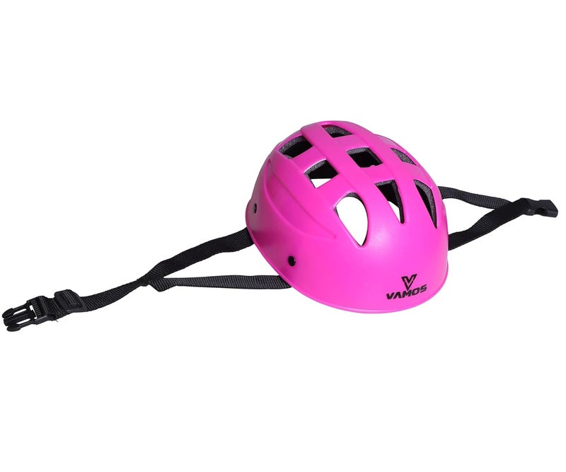 VAMOS Cycling and Skating Sports Helmet for Kids Boys and Girls of Age 6-15 Years with Adjustable Straps (Matte Pink) - Image 5