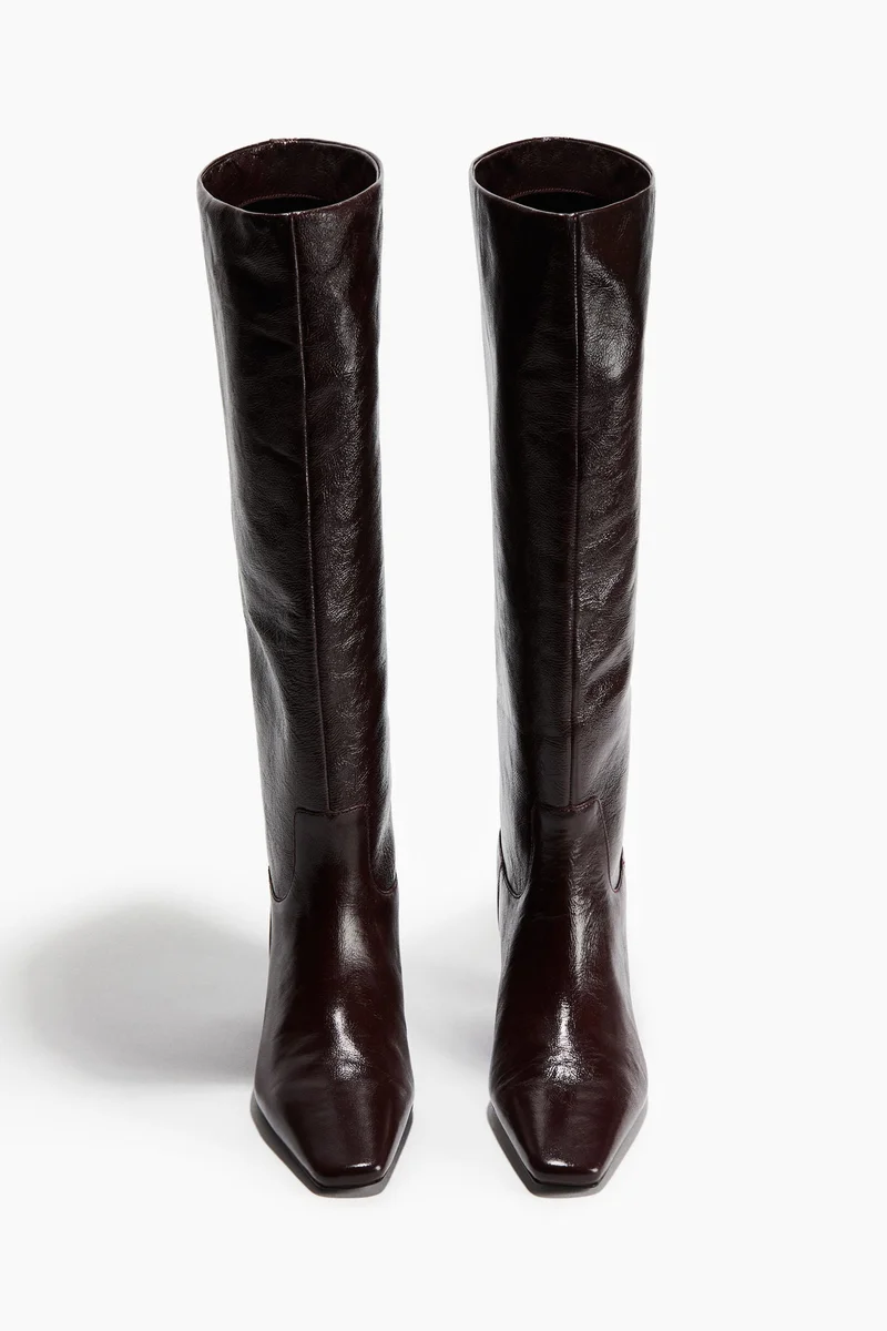 H&M Knee-high leather boots