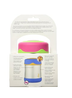 THERMOS Thermos Foogo Vacuum Insulated Stainless Steel 10-Ounce Food Jar, Watermelon/Green  - Image 4