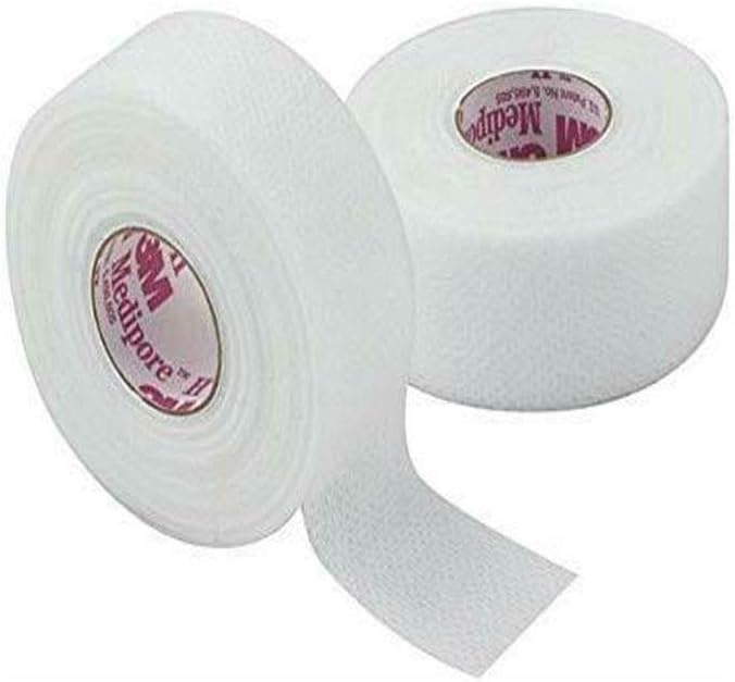 3M 2861 Medipore H Soft Cloth Tape 1 x 10 Yards 2 Rolls