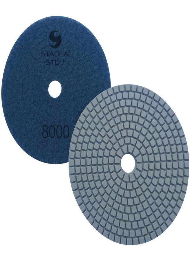 Stadea PPW250D Diamond Polishing Pads 5" For Concrete Terrazzo Marble Granite Countertop Floor Wet Polishing, Grit 8000 - Pack of 5 - Image 1