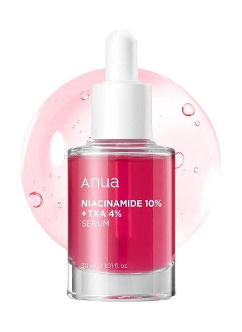 10% Niacinamide+ 4% Tranexamic Acid Serum, Ceramide, Hyaluronic Acid, Vitamin B12 Natural Color, for Sensitive Skin, Korean Glass Skin, Fragrance-free 30 mlml