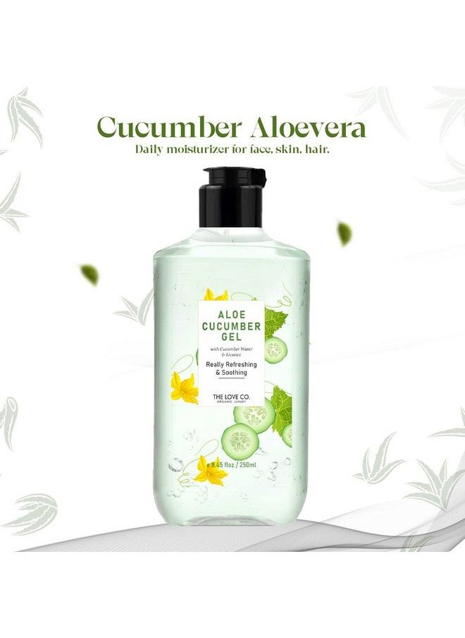 Aloe Cucumber Gel For Skin Acne; Face Gel Moisturiser For Oily Skin; With Goodness Of Vitamin E; Gel For Acne & Scar; Face Gel 250Ml - pzsku/Z61F7062856D3E6E78F57Z/45/_/1682332403/158c7776-0716-4cb1-8c04-c9699a2781f2