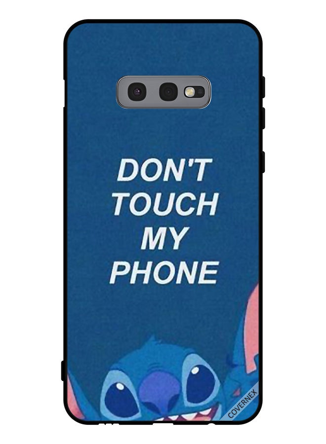 Covernex Protective Case Cover For Samsung Galaxy S10e Don't Touch My Phone - Image 1
