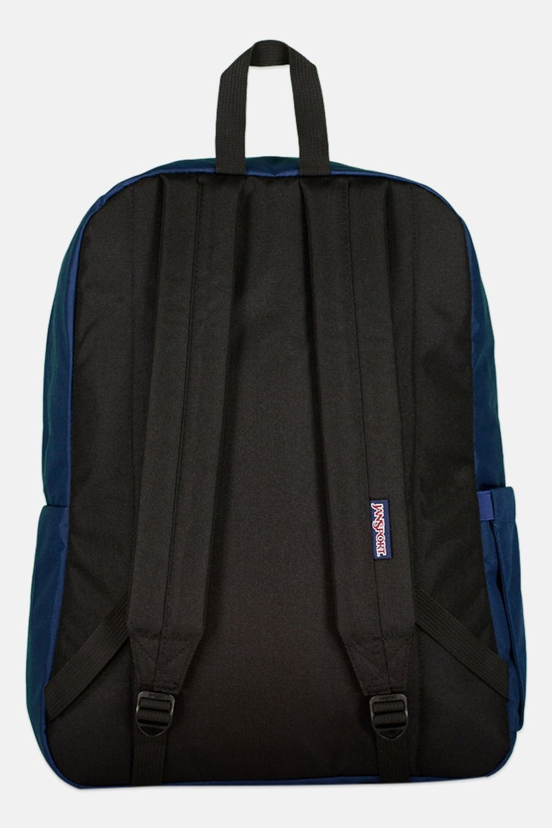 JANSPORT Women Brand Logo Backpack 29 L x 43 H x 13 W cm, Navy Blue  - Image 2