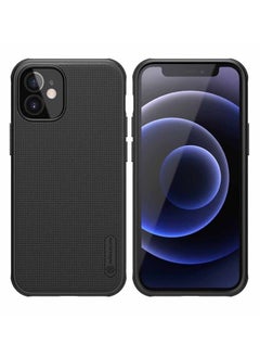 Nillkin Cover Compatible with Apple iPhone 12 Mini (5.4 Inch) Case Super Frosted Shield Hard Phone Cover [ Slim Fit ] [ Designed Case for iPhone 12 Mini (5.4 Inch) ] - Black