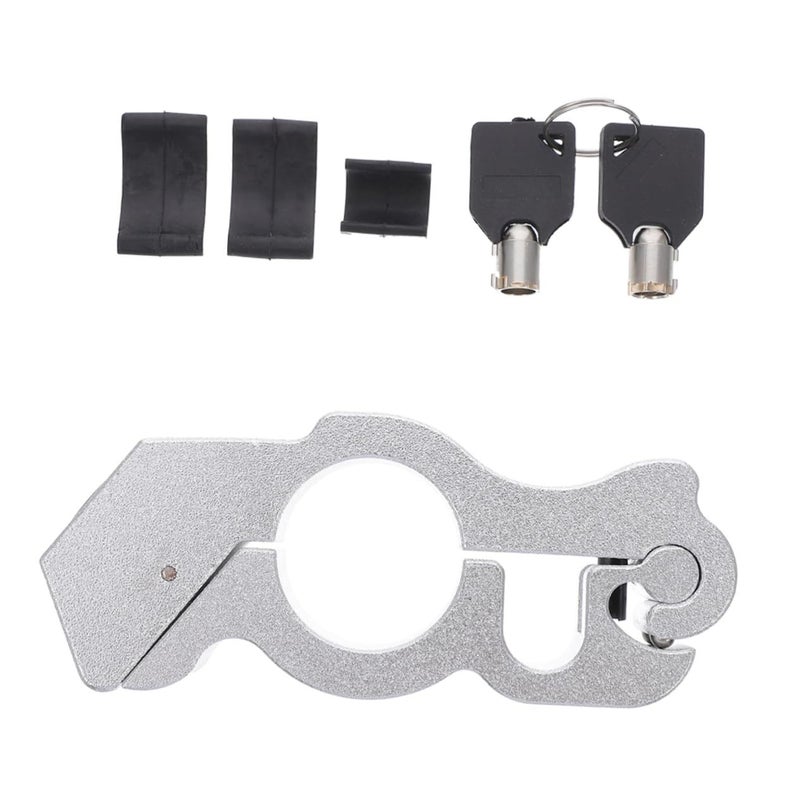 Heavy Duty Motorcycle Scooter U Lock Aluminum Alloy Handlebar Security Lock - Image 2