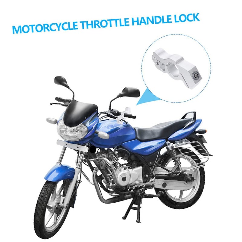 Heavy Duty Motorcycle Scooter U Lock Aluminum Alloy Handlebar Security Lock - Image 4
