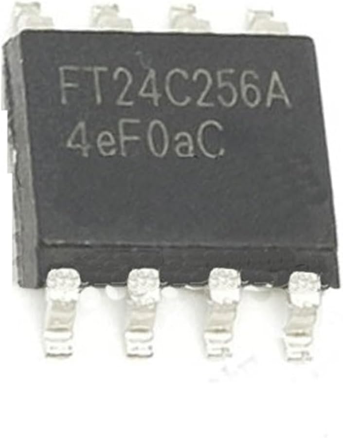 24C04 24C01 24C02 24C04 24C08 24C16 24C32 24C64 24C128 24C256 24C512 93C46 93C56 93C66 93C86 SOP 8 IC Chip 10PCS - Image 1