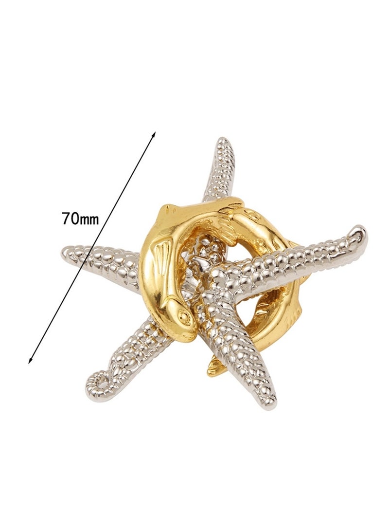 6pcs zinc alloy unlocking magic alloy educational toy nine-link intellectual unlocking buckle  - Image 4