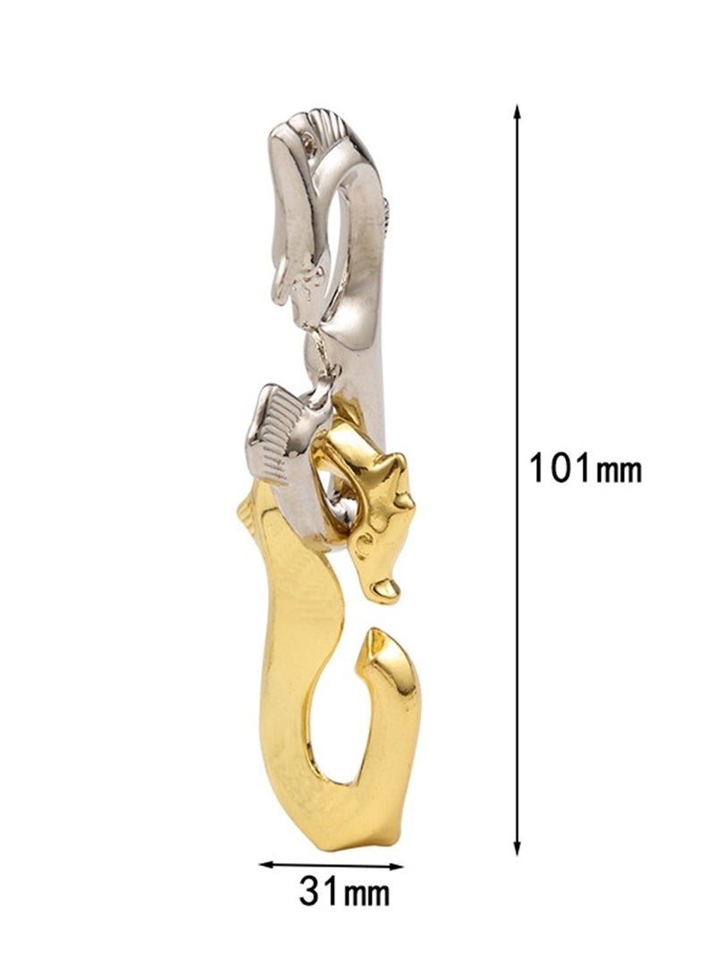 6pcs zinc alloy unlocking magic alloy educational toy nine-link intellectual unlocking buckle  - Image 2