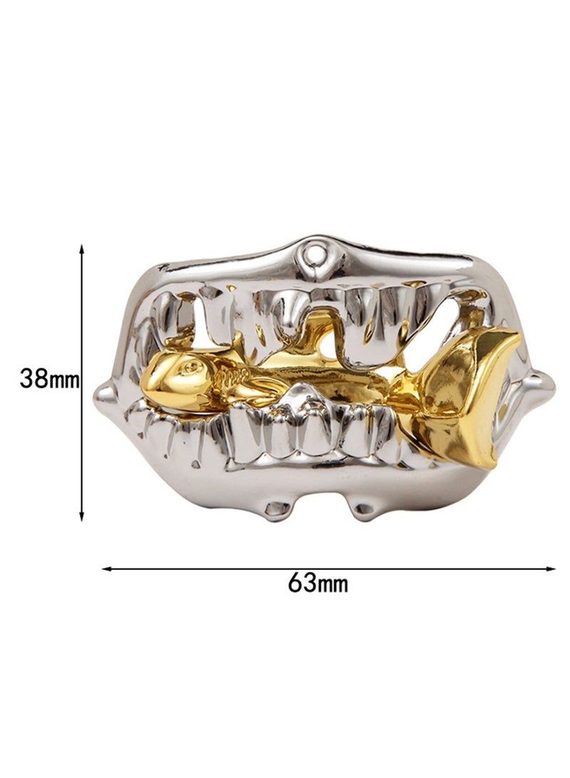 6pcs zinc alloy unlocking magic alloy educational toy nine-link intellectual unlocking buckle  - Image 3