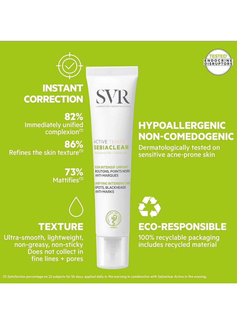 SVR - Sebiaclear Active Tinted 40ml - Image 1