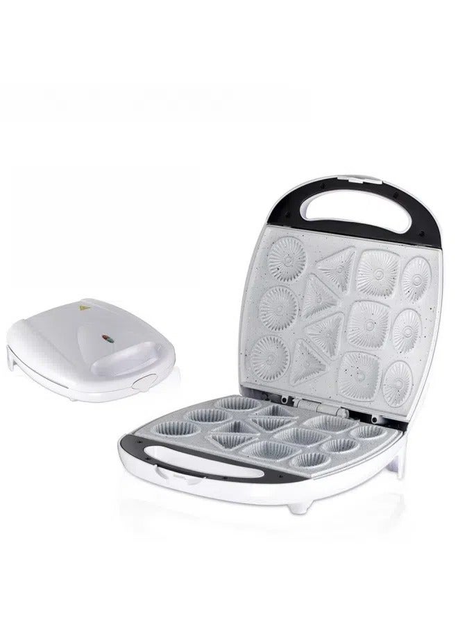 general Cake machine household cartoon baking biscuit machine waffle machine egg aberdeen machine baking machine breakfast machine - Image 1