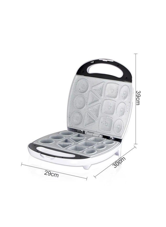 general Cake machine household cartoon baking biscuit machine waffle machine egg aberdeen machine baking machine breakfast machine - Image 4