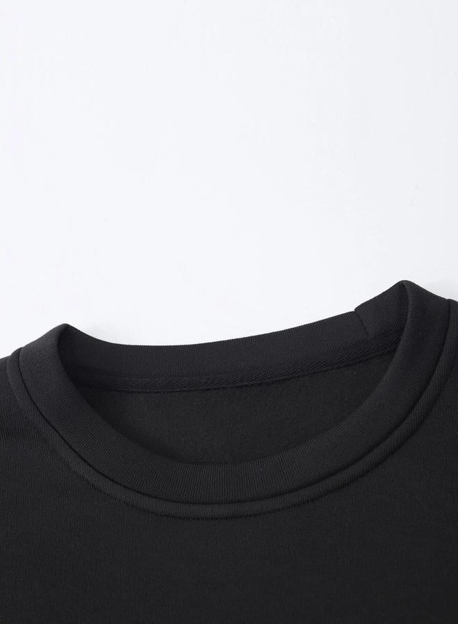 Kotty Kotty Slogan Print Round Neck Sweatshirt  - Image 4