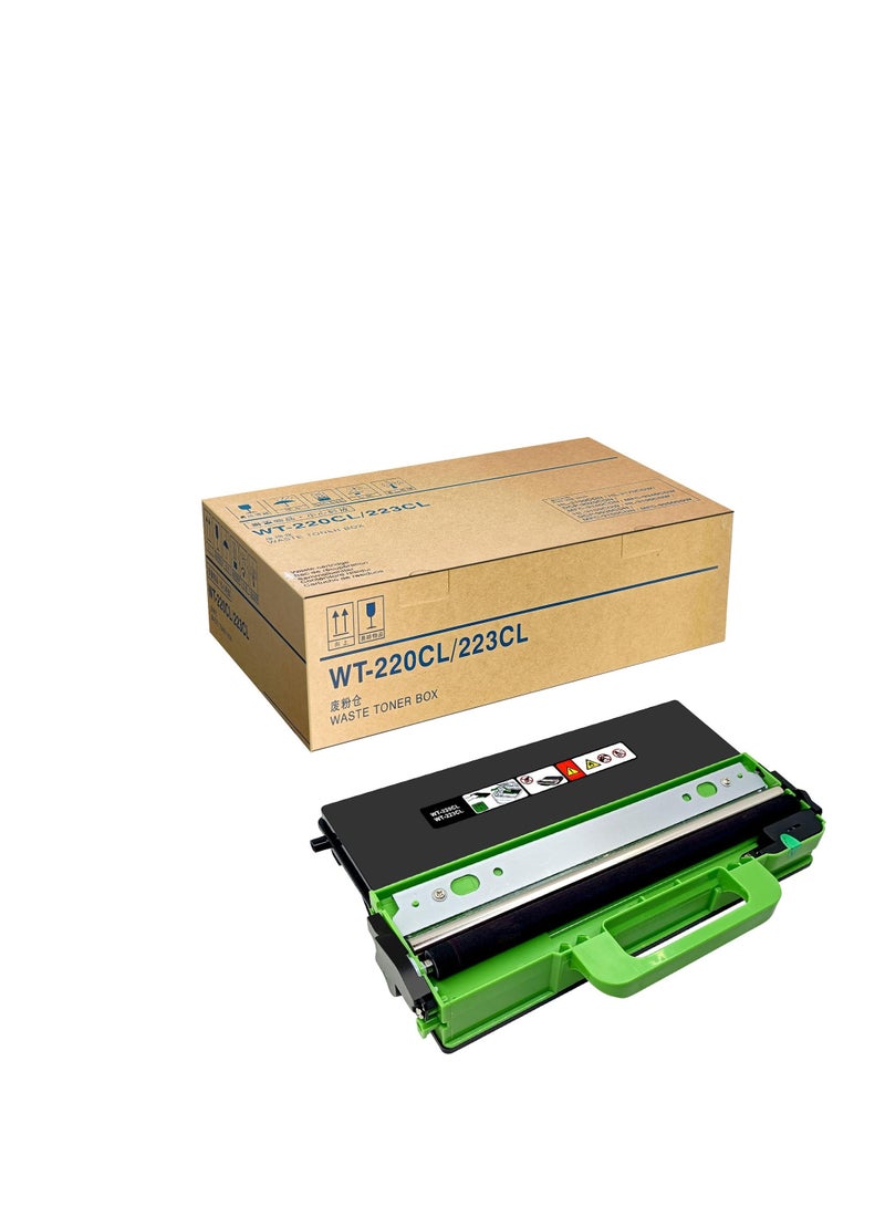 Terabyte WT-220CL WT220CL Toner Waste Bin Compatible with Brother DCP-9017CDW 9020CDW 9022CDW HL-3140CW 3142CW 3152CDW 3170CDW 3172CDW L3210CW L3230CDW L3270CDW 3290CDCDCDW MFC-9130CW 9140 9142CDN 9330CDW - Image 1