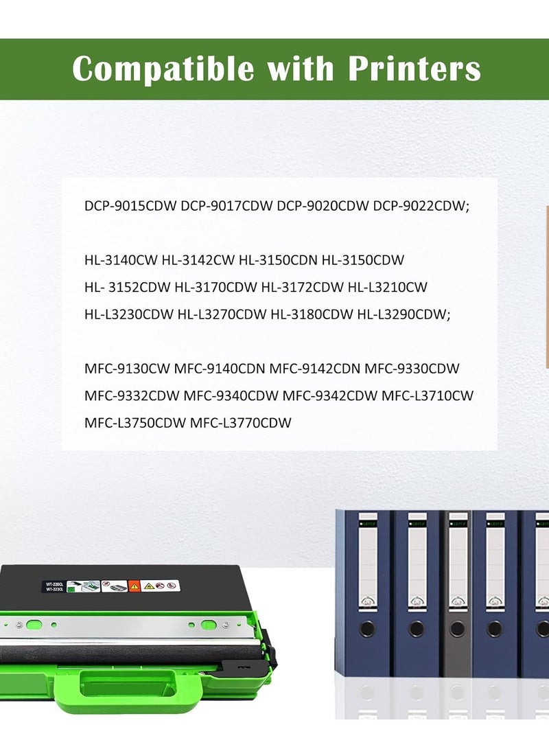 Terabyte WT-220CL WT220CL Toner Waste Bin Compatible with Brother DCP-9017CDW 9020CDW 9022CDW HL-3140CW 3142CW 3152CDW 3170CDW 3172CDW L3210CW L3230CDW L3270CDW 3290CDCDCDW MFC-9130CW 9140 9142CDN 9330CDW - Image 5