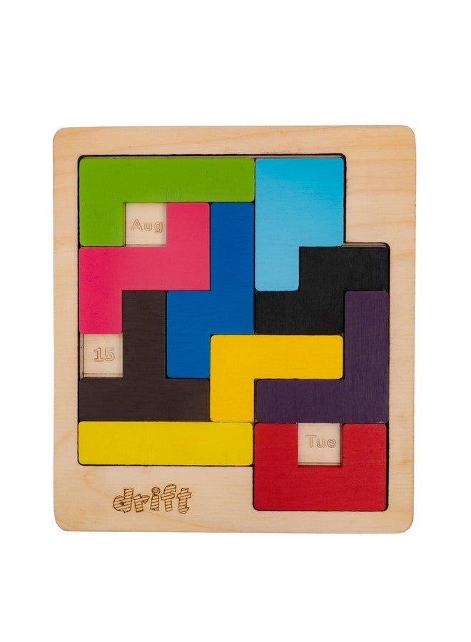 Cubelelo Cubelelo Drift Weekday Calendar Puzzle | Fun & Educational 7-Day Calendar Puzzle for All Ages | Enhance Cognitive Skills & Time Management Kids, Adults  - Image 1