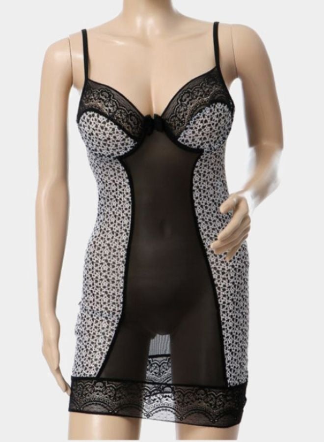 Lasso Women's Nightgown, Short and Multi-colored - Image 3