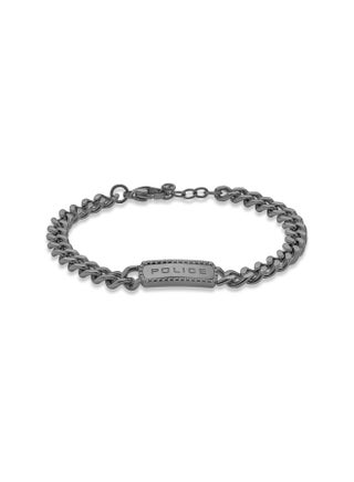 Taper GreyMetal Bracelet Sleek Chain with StudEmbedded Tag and Signature - pzsku/Z61F7BF97C2541210E2A7Z/45/1743753794/e63445d7-9d1f-4f5f-8109-5b45f2df06b8