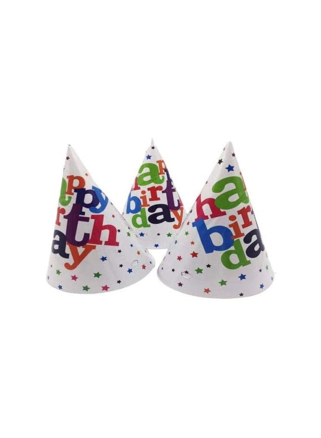 73Hours Kid's Birthday Themed Party Pack Disposable Tableware Set Decoration Party Supplies Birthday Table Cloth,Spoons,Plates,Napkins Set For 8 Persons - Multicolour - Image 3