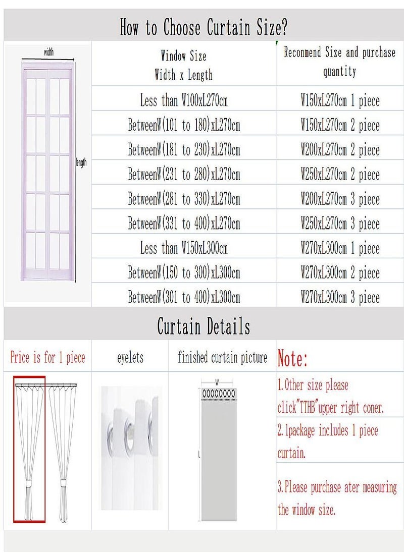 Golden Homee - Grey Full Blackout Curtains for Bedroom 1 piece - Image 1