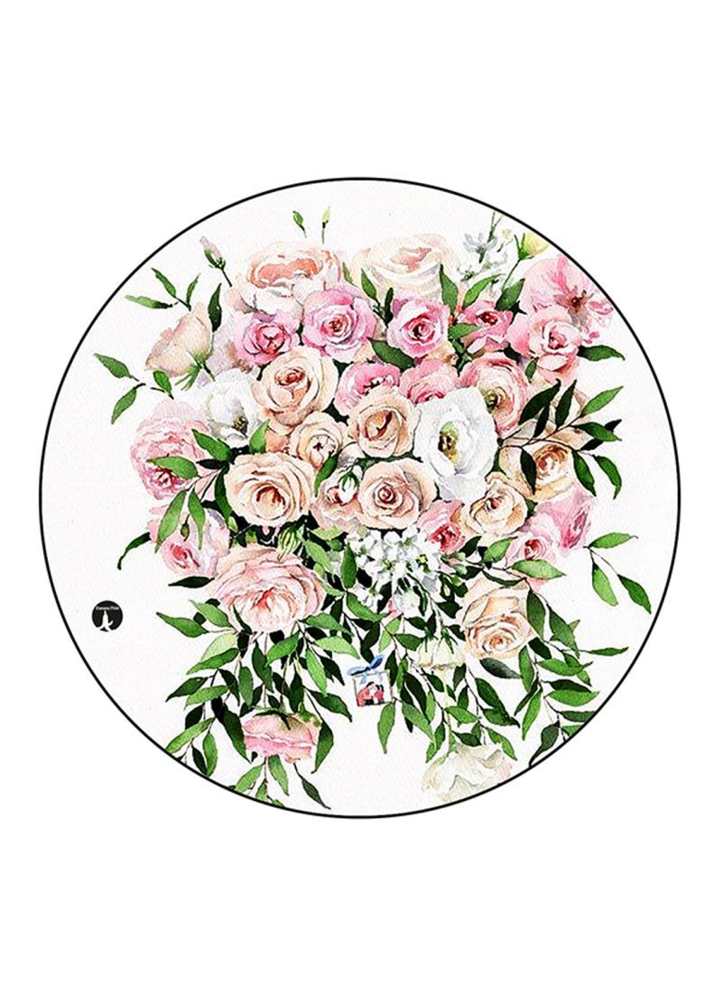 RKN Flowers Printed Mouse Pad Multicolour