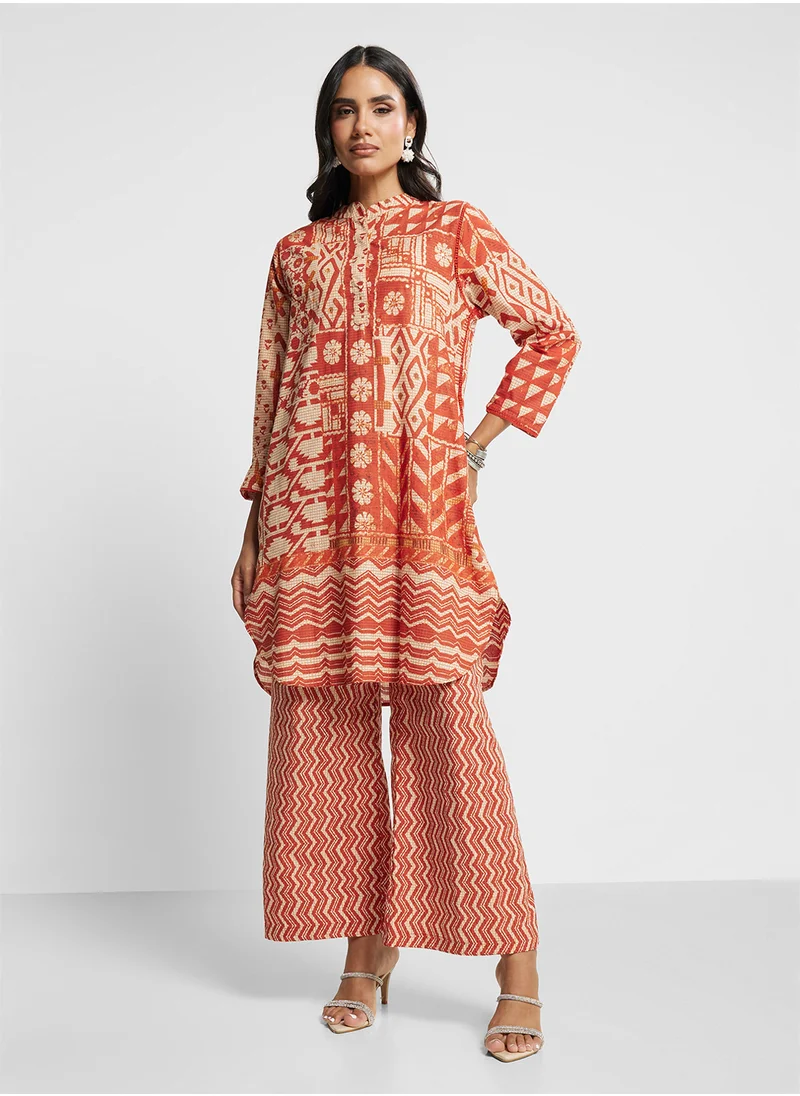 Biba Kurta & Palazzo Set