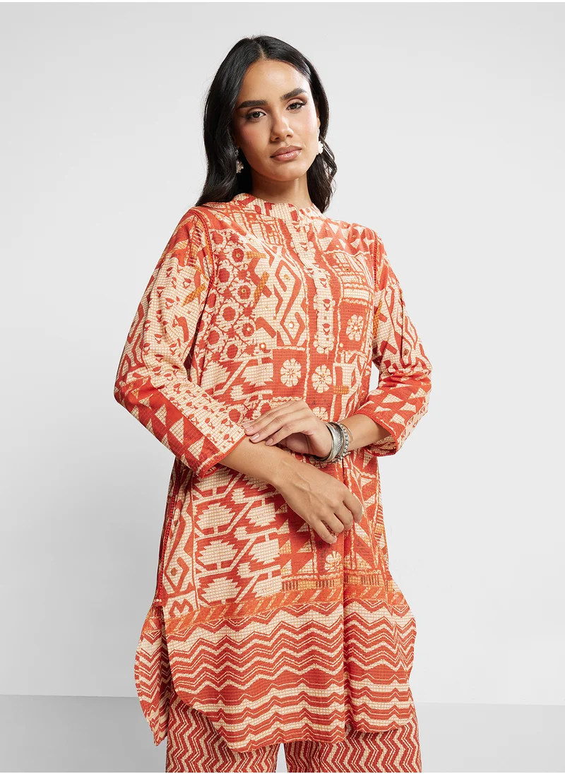 Biba Kurta & Palazzo Set