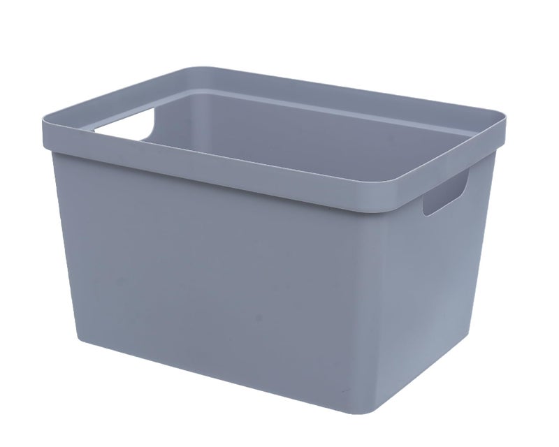 Gondol Vinto Storage Box with Lid (17 LT) (277 * 370 * 218 mm) Grey - Image 2