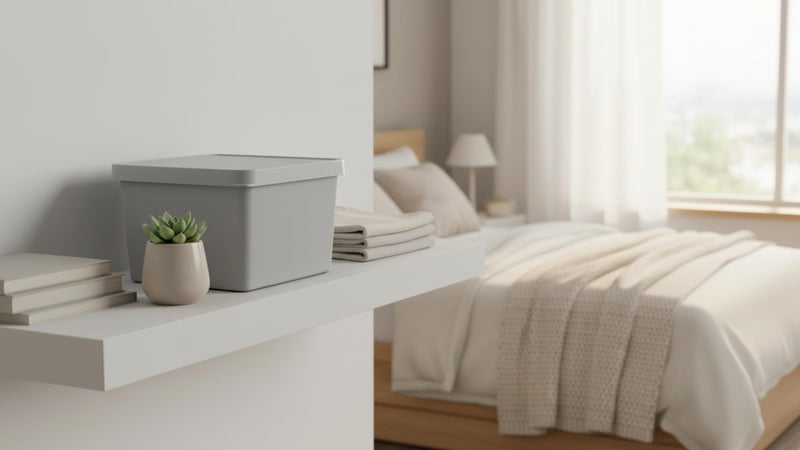 Gondol Vinto Storage Box with Lid (17 LT) (277 * 370 * 218 mm) Grey - Image 5