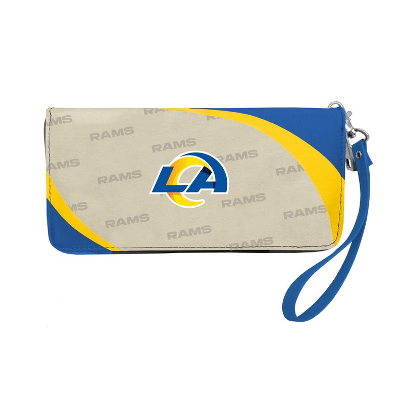 Littlearth NFL Los Angeles Rams Curve Zip Organizer Team Color 8 x 4 x 1 - Image 2
