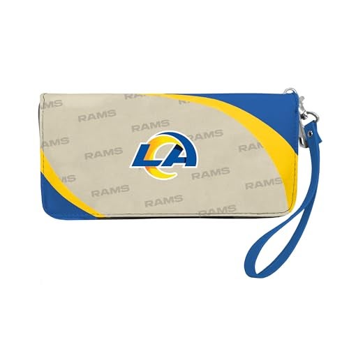 Littlearth NFL Los Angeles Rams Curve Zip Organizer Team Color 8 x 4 x 1 - Image 1