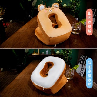 Cat Ice Silk nap pillow Four Seasons soft sleeping pillow student office pillow lunch break hand pillow pillow Crystal-Brown Bear - pzsku/Z61F80A5931AB020F6AB0Z/45/1746209873/62765103-3695-4b6a-8575-ce99404bfd53